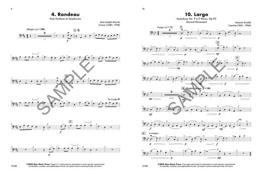 String Basics Solos Book 2 - Woolstenhulme/Mosier - String Bass - Book/Audio Online