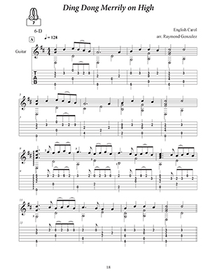 Fingerstyle Guitar Tunes: Christmas in the British Isles - Gonzalez - Guitar TAB - Book/Audio Online