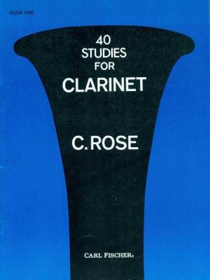 Carl Fischer - 40 Studies For Clarinet