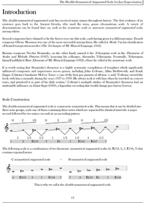 Double-Symmetrical Augmented Scale for Jazz Improvisation - Oro - Book/Audio Online