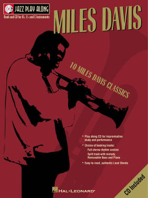 Hal Leonard - Miles Davis: Jazz Play-Along Volume 2 - Book/CD