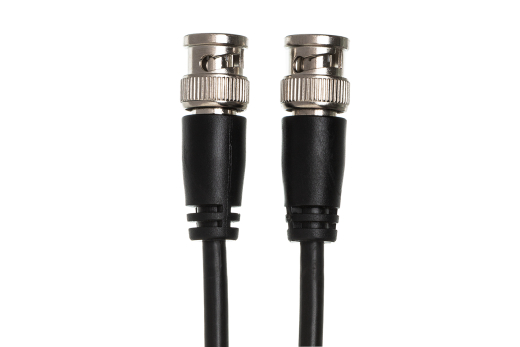 50-ohm Coaxial Cable, BNC to Same - 1 ft