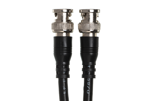 75-ohm Coaxial Cable, BNC to Same - 100 ft