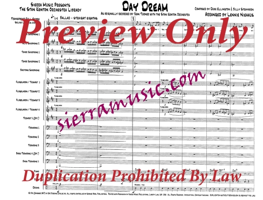 Day Dream - Strayhorn/Niehaus - Jazz Ensemble/Vocal - Gr. Medium-Advanced