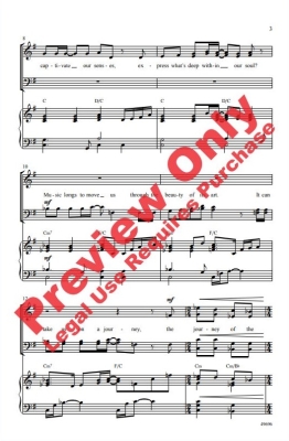 And So We Sing - Hayes - SATB
