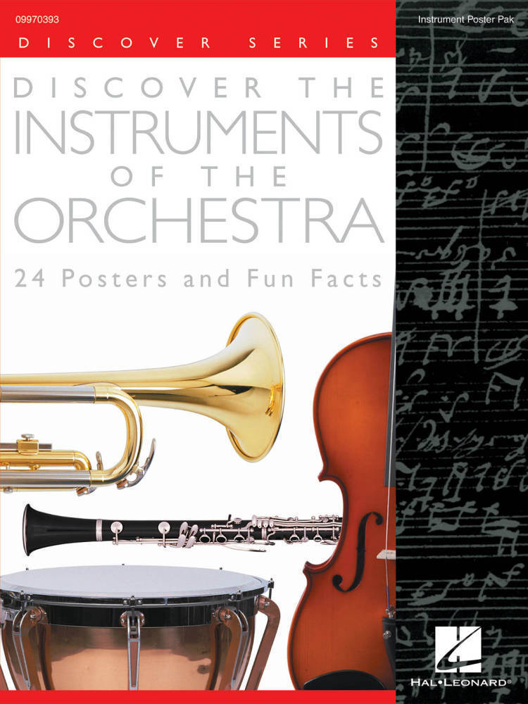 Discover the Instruments of the Orchestra (24 Posters) - Poster Pak