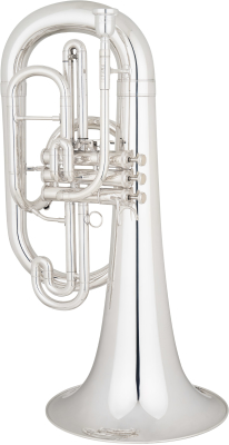 Eastman Winds - EME421S 4 Valve Euphonium .571 Bore with 11 Bell - Silver