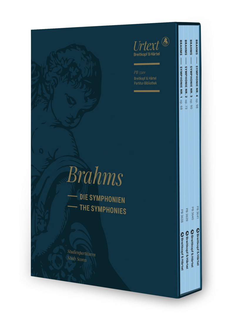 The Symphonies - Brahms - Study Scores - Box Set