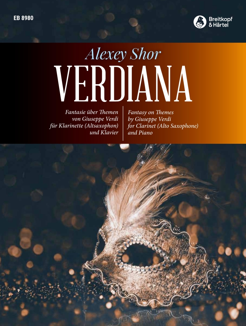 Verdiana: Fantasy on Themes by Giuseppe Verdi - Shor - Clarinet/Piano