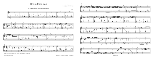 Chorale Fantasias - Scheidemann/Dirksen - Organ - Book