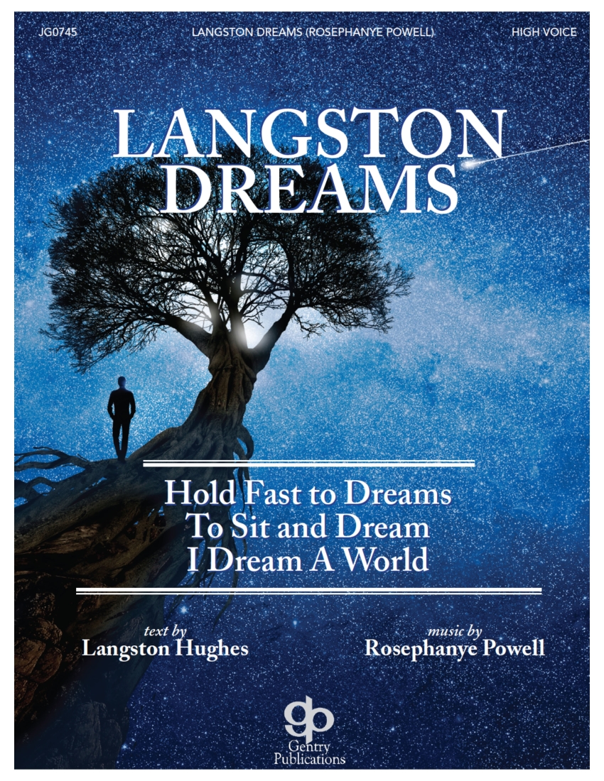 Langston Dreams - Hughes/Powell - High Voice/Piano - Book