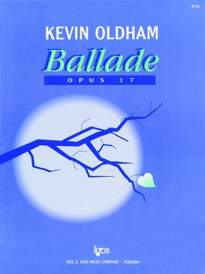 Kjos Music - Ballade, Op. 17 - Oldham - Piano - Book