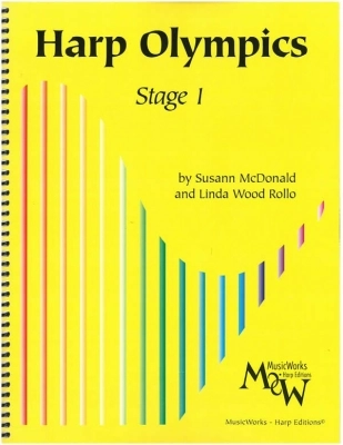 Lyon & Healy - Harp Olympics: Stage 1 - McDonald/Wood Rollo - Harp - Book