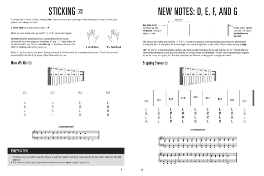 Hal Leonard Glockenspiel Method - Glennie - Glockenspiel - Book/Media Online