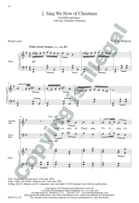 A Carol Suite - Hopson - SATB