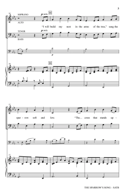 The Sparrow\'s Song - Martin - SATB