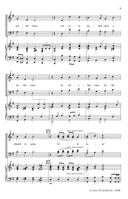 A Call to Alleluia - Martin - SATB