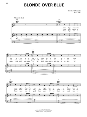 Billy Joel: River of Dreams - Joel/Rosenthal - Piano/Vocal/Guitar - Book
