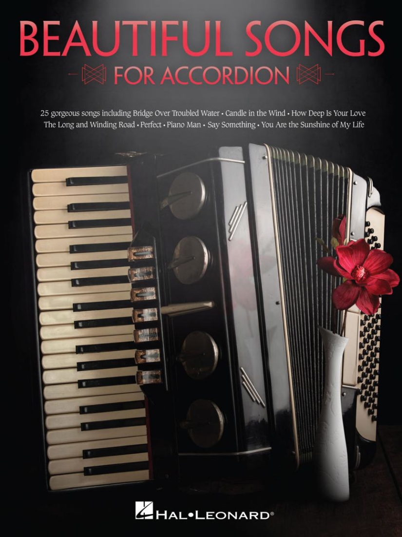 Beautiful Songs for Accordion - Book