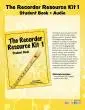Recorder Resource - Gagne - Student Book/Audio Online 1