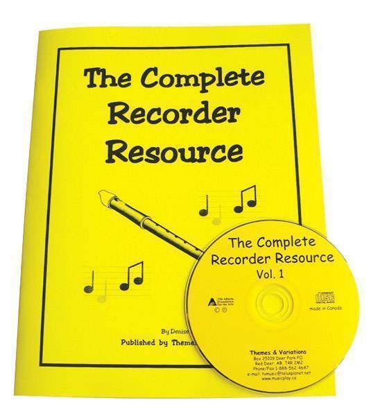 Recorder Resource - Gagne - Student Book/CD 1