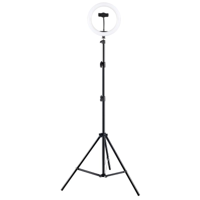 CAD Audio - 10 Ring Light with Telescoping Tripod Stand and Phone Holder