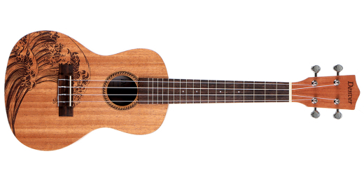 Concert Ukulele - Wave Etch