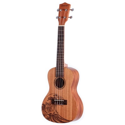 Concert Ukulele - Wave Etch