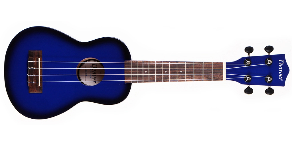 Soprano Ukulele - Dark Blue Burst