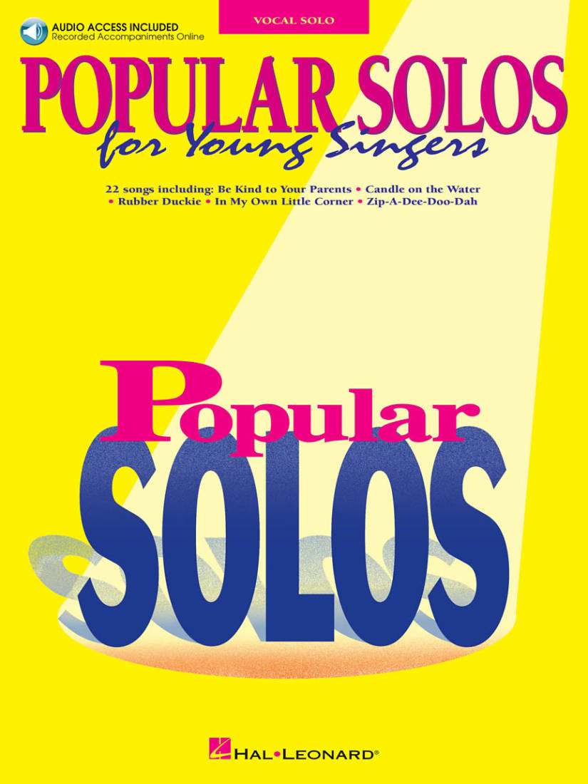 Popular Solos for Young Singers - Lerch - Vocal Solo - Book-Audio Online