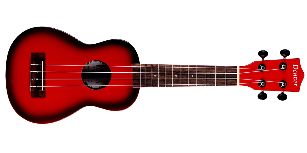 Soprano Ukulele - Red Burst