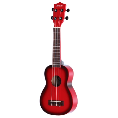 Soprano Ukulele - Red Burst