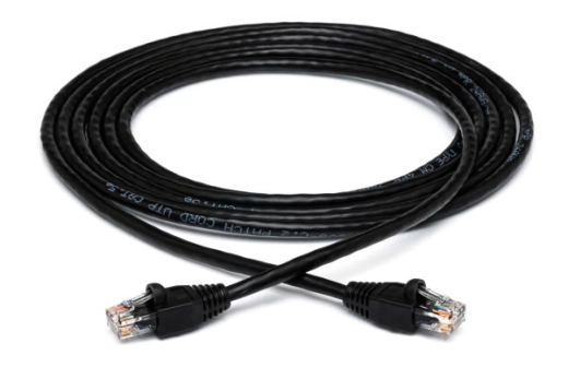 Hosa - Cat 5e Cable, 8P8C to Same - 10 ft