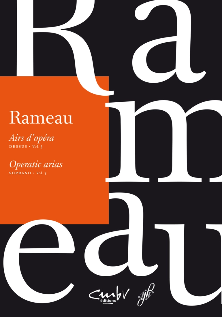 Operatic arias. Soprano, Volume 3 - Rameau - Book