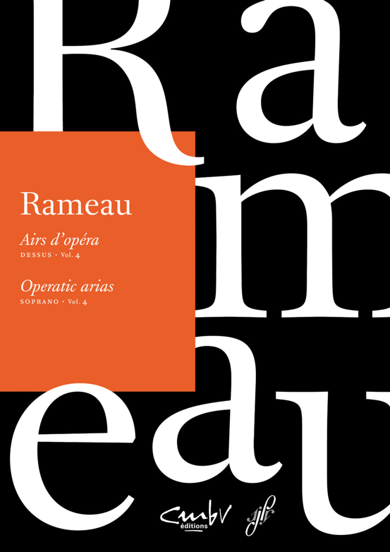 Operatic arias. Soprano, Volume 4 - Rameau - Book
