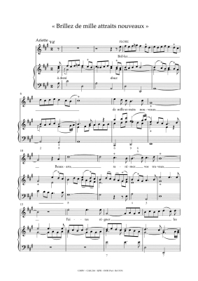 Operatic arias. Soprano, Volume 4 - Rameau - Book