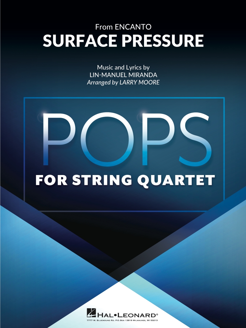 Surface Pressure (from Encanto) - Miranda/Moore - String Quartet - Gr. 3-4