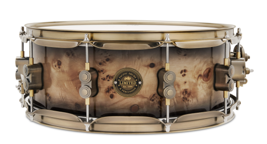 Pacific Drums - 2023 Limited Edition 5.5x14 Snare Drum - Mapa Burl