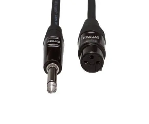 REAN XLR3F to 1/4\'\' TS Pro Microphone Cable - 10\'