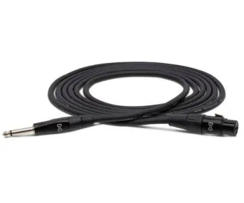 REAN XLR3F to 1/4\'\' TS Pro Microphone Cable - 10\'