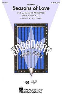 Hal Leonard - Seasons of Love (from Rent)