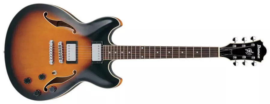 AS73 Artcore Thin Body Hollowbody - Brown Sunburst