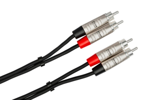 Dual REAN RCA to Dual REAN RCA Pro Stereo Interconnect - 15\'