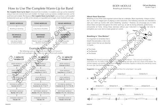 The Complete Warm-Up for Band - Chambers/Arcari - Alto Saxophone - Book