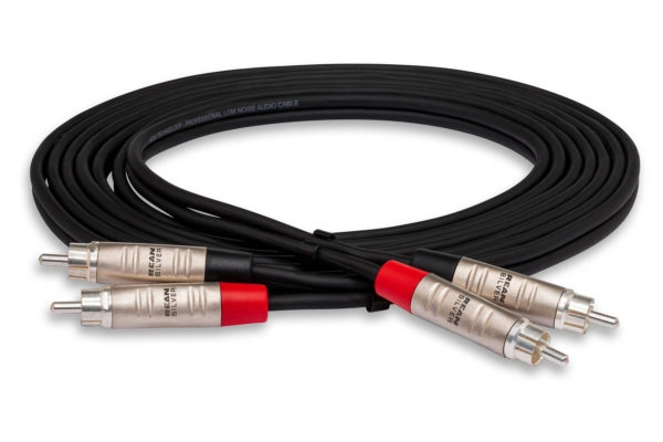 Dual REAN RCA to Dual REAN RCA Pro Stereo Interconnect - 100\'