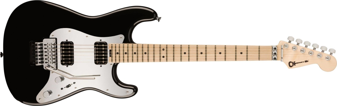 Pro-Mod So-Cal Style 1 HH FR M, Maple Fingerboard - Gloss Black