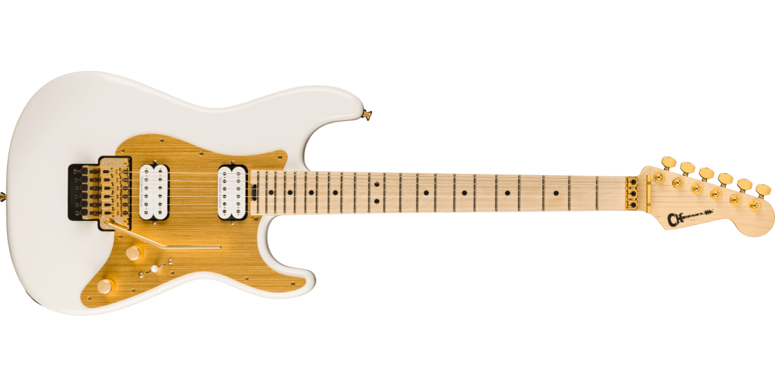 Pro-Mod So-Cal Style 1 HH FR M, Maple Fingerboard - Snow White