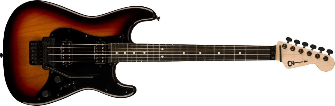 Pro-Mod So-Cal Style 1 HH FR E, Ebony Fingerboard - Three-Tone Sunburst