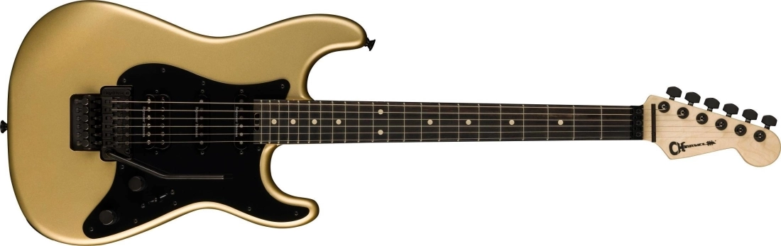 Pro-Mod So-Cal Style 1 HSS FR E, Ebony Fingerboard - Pharaohs Gold