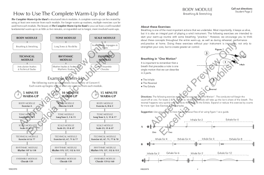 The Complete Warm-Up for Band - Chambers/Arcari - Baritone T.C. (Low Brass II) - Book